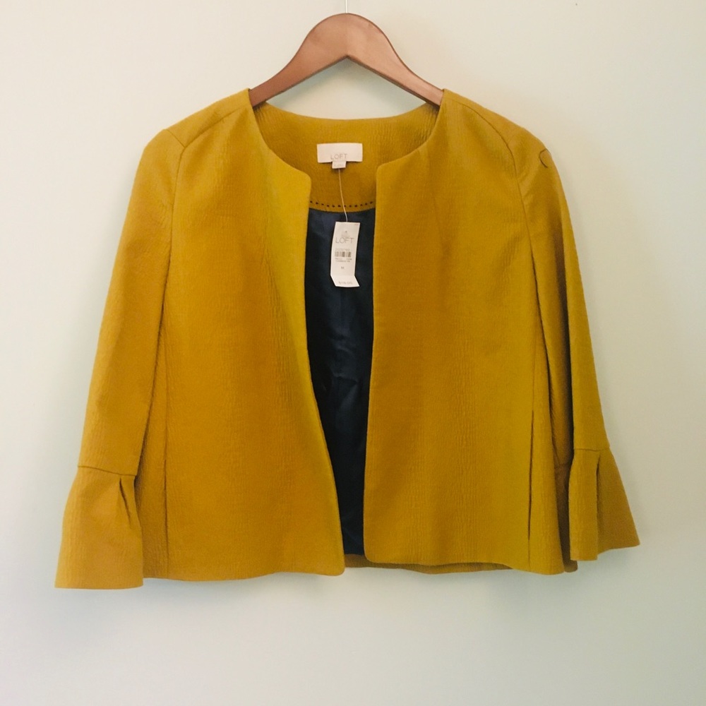 Ann Taylor Loft Cropped Jacket